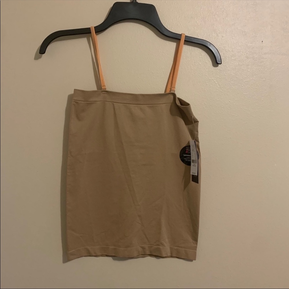 Two camis black and tan - Picture 2 of 3